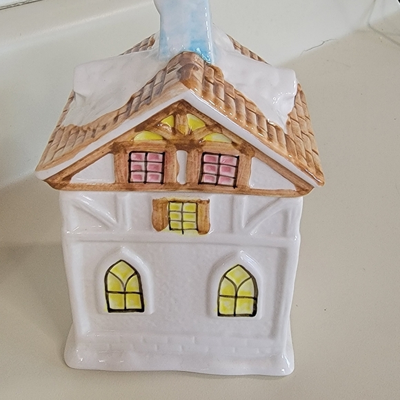 Vintage Houston Harvest Christmas Teapot and Sugar Canister - Picture 6 of 10